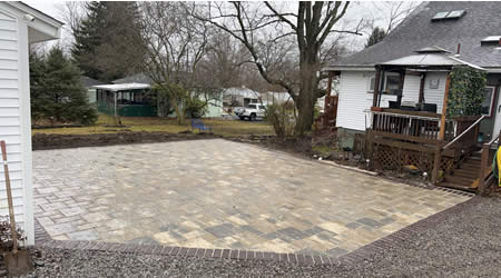 Paver Patio Installation