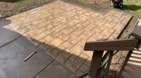 small-paver-patio