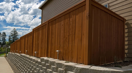 Wood Fencing Installations